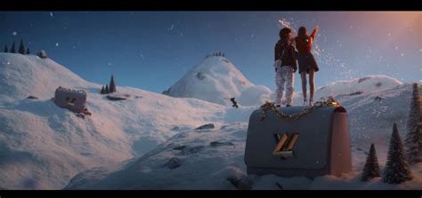 louis vuitton christmas campaign|louis vuitton christmas animation 2022.